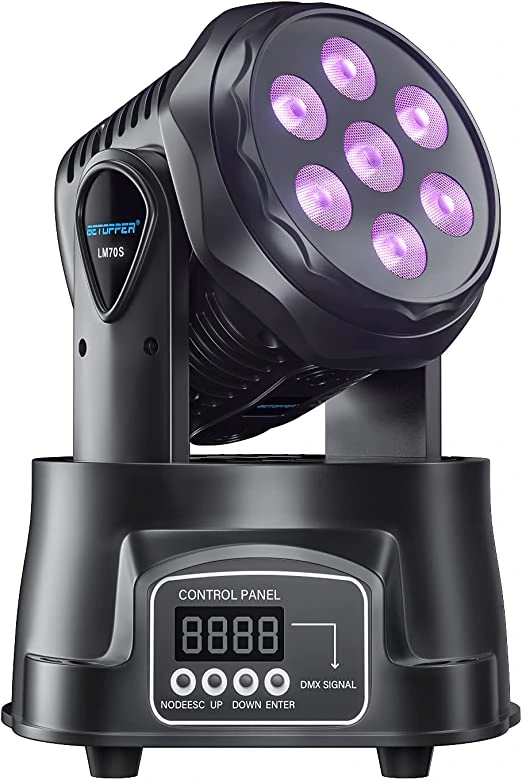 DMX Moving Head Light for use with Affordable Buzzers Easy Quiz Game